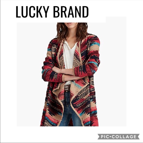 womens aztec cardigan sweater
